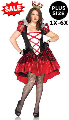 Plus Royal Queen Costume 4X 5X 6X