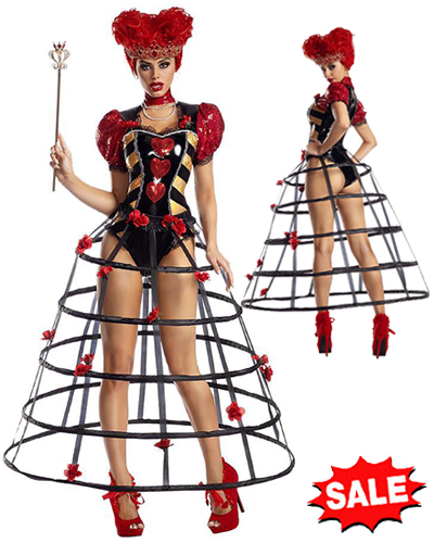 Caged Heart Queen Costume