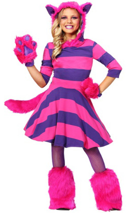 Child Cheshire Cat Costume for Girls