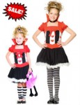 child queen of hearts dress