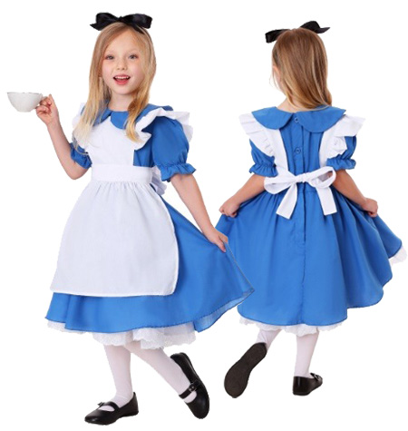 Deluxe Toddler Alice Costume 2T 4T