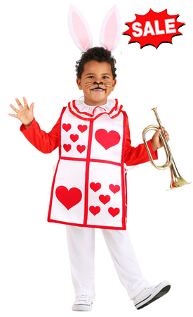 Child's Royal White Rabbit Costume