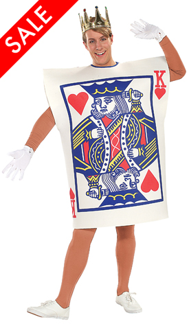 King of Hearts Card Costume
