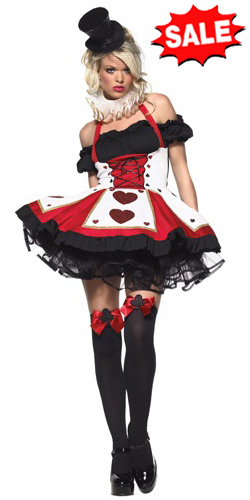 Peasant Top Queen of Hearts Costume