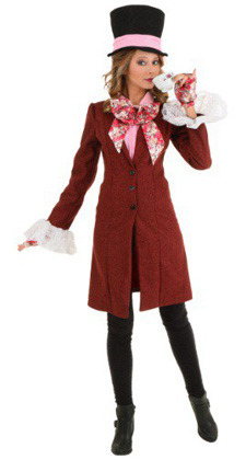 Plus Size Mad Hatter Costume for Women