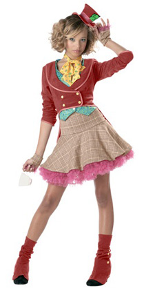 Teen Girl Mad Hatter Dress