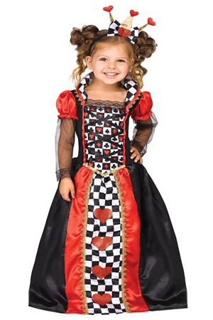 Queen of Hearts Toddler Costume