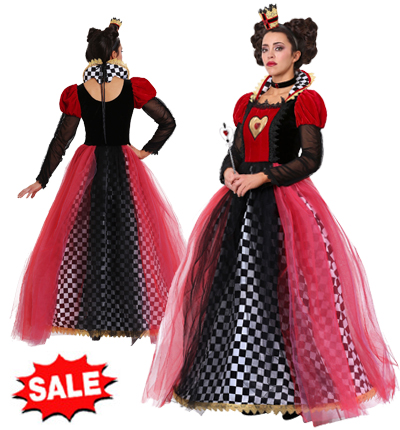Ravishing Queen of Hearts Costume for Women